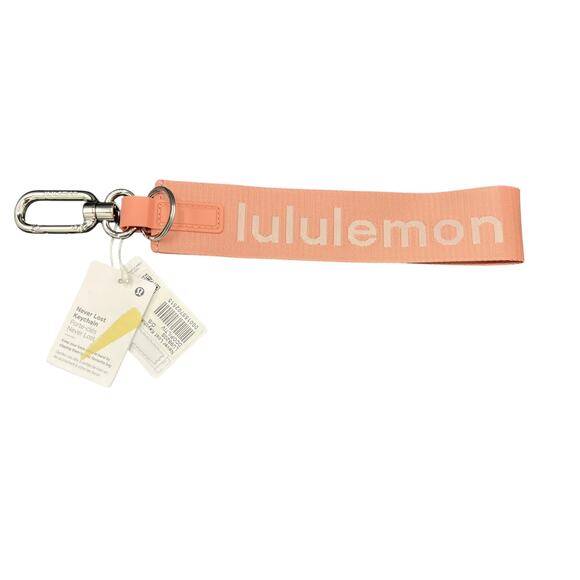 Lululemon never lost key chain deco pink/light ivory - Picture 3 of 4